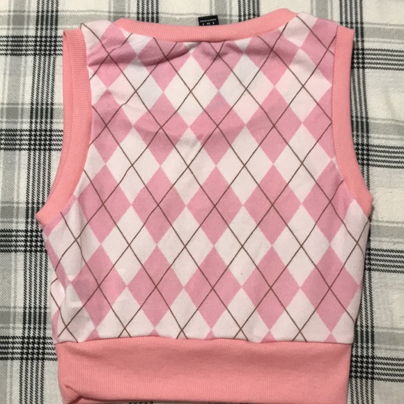 Light pink SHEIN sweater vest Like new - Picture 4 of 4